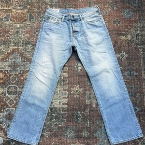 Vintage men’s Abercrombie and Fitch; boot-cut; button-fly; like new; 32x30